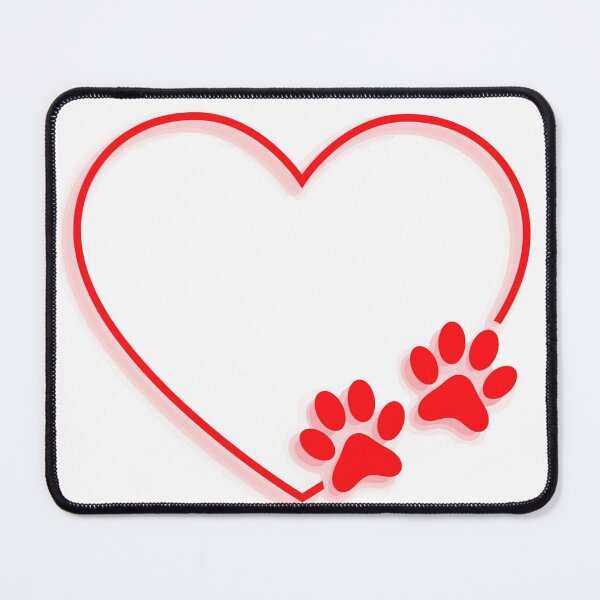 Item preview, Heart paw print designed and sold by Topstar80.