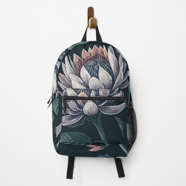 Item preview, Protea Flower and Leaves Pattern designed and sold by GraphicsClub.