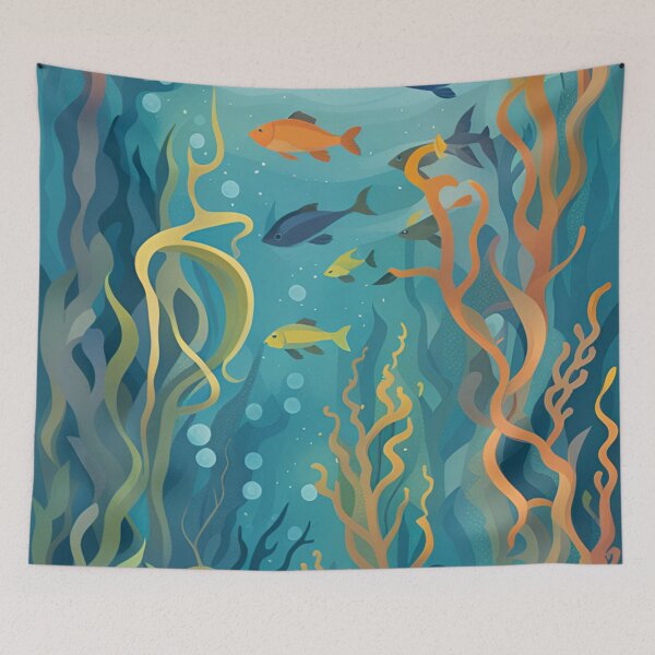 Item preview, Underwater Kelp Forests designed and sold by Arkneer.