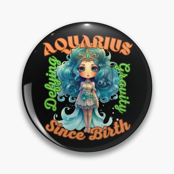 Item preview, Aquarius: Defying Gravity Since Birth. aquarius lover designed and sold by ZodiacWonders.