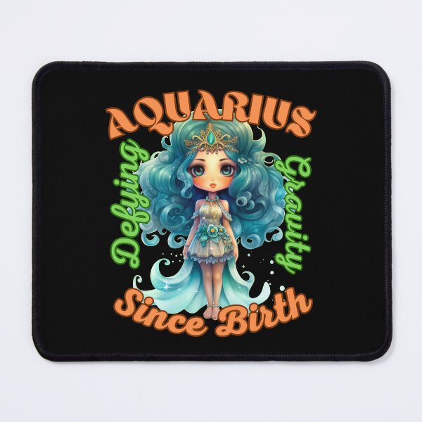 Item preview, Aquarius: Defying Gravity Since Birth. aquarius lover designed and sold by ZodiacWonders.
