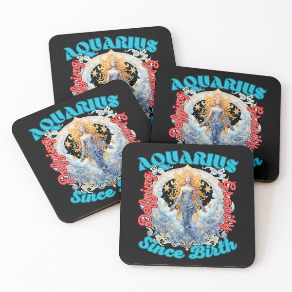 Item preview, Aquarius: Defying Gravity Since Birth. aquarius constellation designed and sold by ZodiacWonders.