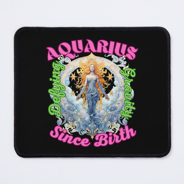 Item preview, Aquarius: Defying Gravity Since Birth. Aquarius moon designed and sold by ZodiacWonders.