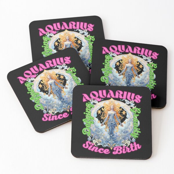 Item preview, Aquarius: Defying Gravity Since Birth. Aquarius moon designed and sold by ZodiacWonders.