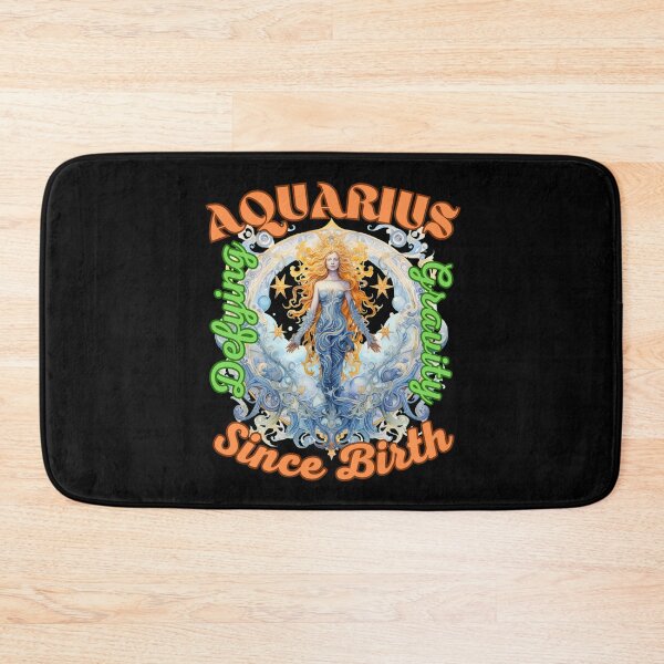 Item preview, Aquarius: Defying Gravity Since Birth. aquarius horoscope designed and sold by ZodiacWonders.