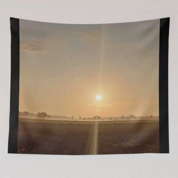 Item preview, Misty Sunrise - Photographic Print designed and sold by TheHappyK.