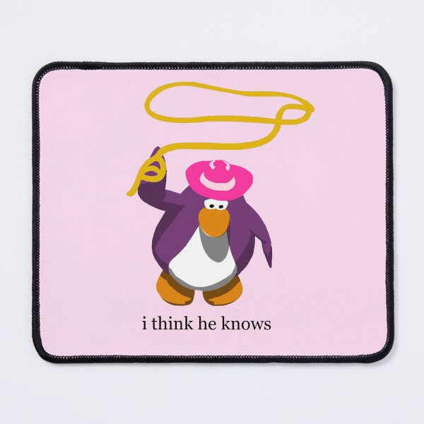 Item preview, i think he knows penguin cowboy designed and sold by bbboboo.