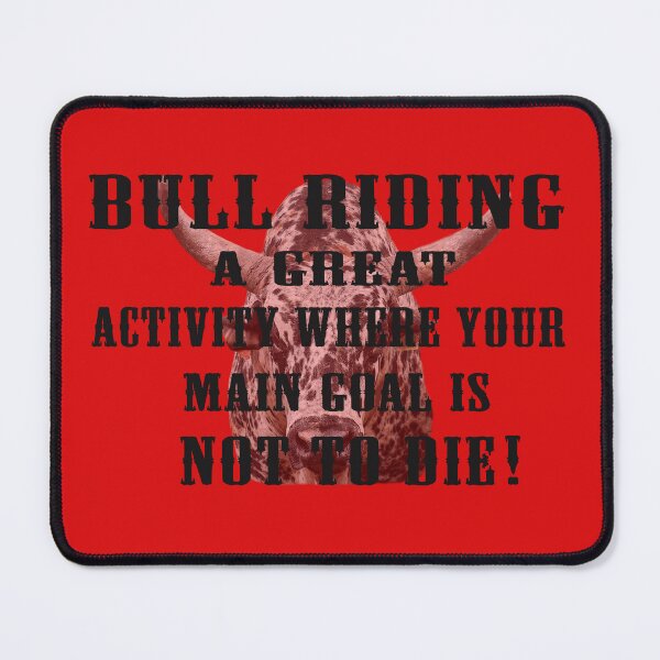 Item preview, FUNNY BULL RIDING QUOTES FOR T-SHIRTS, AND STICKERS, HOODIES designed and sold by Barbara Jean Photo Art And Design.