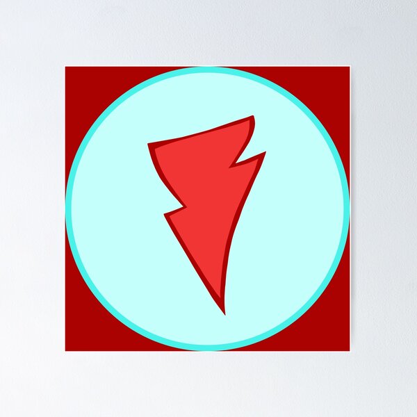 Lancelot Bolt - Red Background Poster