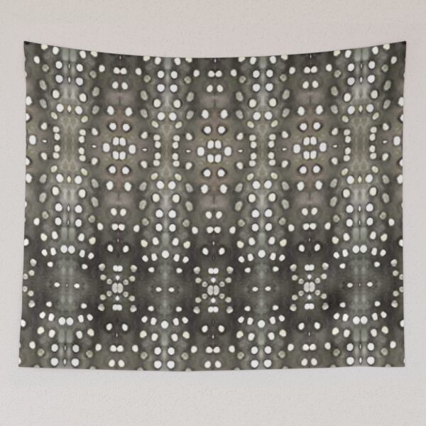 Item preview, Myliobatidae Big Stingray Skin Pattern Black White designed and sold by Yellowriversss.