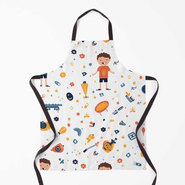 Item preview, Boys' Chic Patterns on White Canvas designed and sold by hansamanmilan.