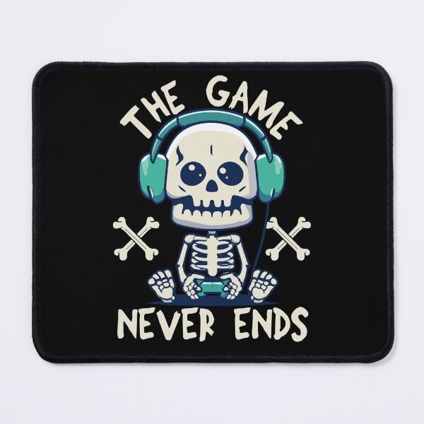 Item preview, The Game Never Ends designed and sold by ElCrocodel.