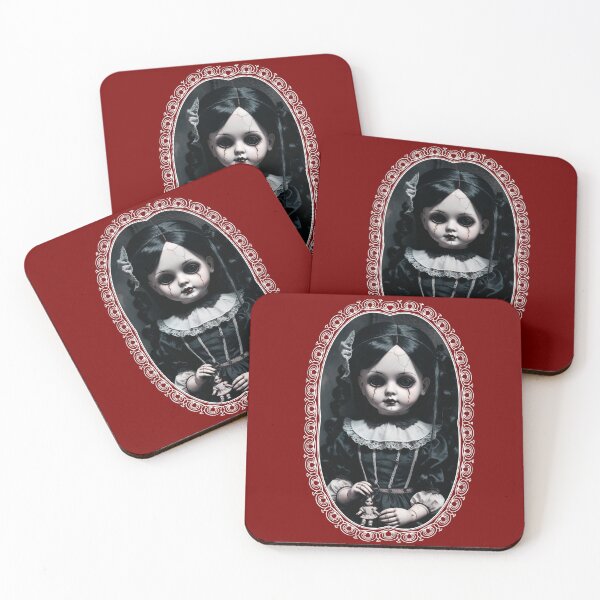 Item preview, Old Scary Haunted Halloween Doll 2 designed and sold by InnerGrow.