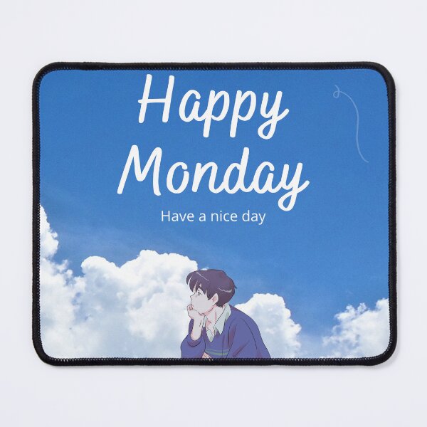 Item preview, Happy Monday Quotes designed and sold by EYE-CATCHINGG.