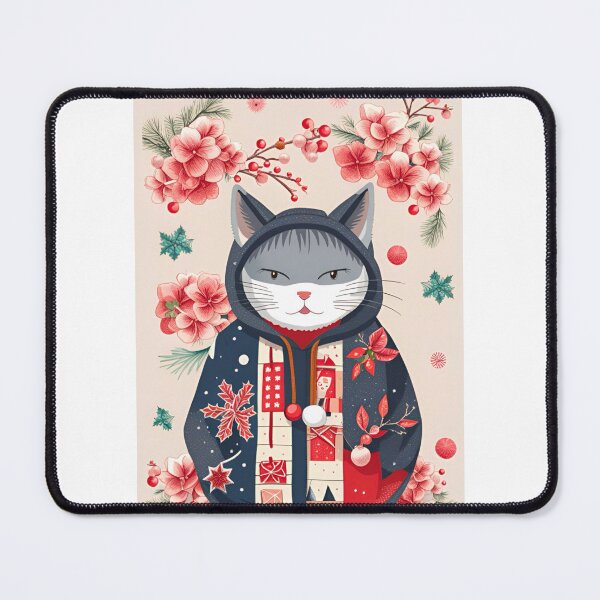 Item preview, Japan cat christmas designed and sold by KorArtStudio.