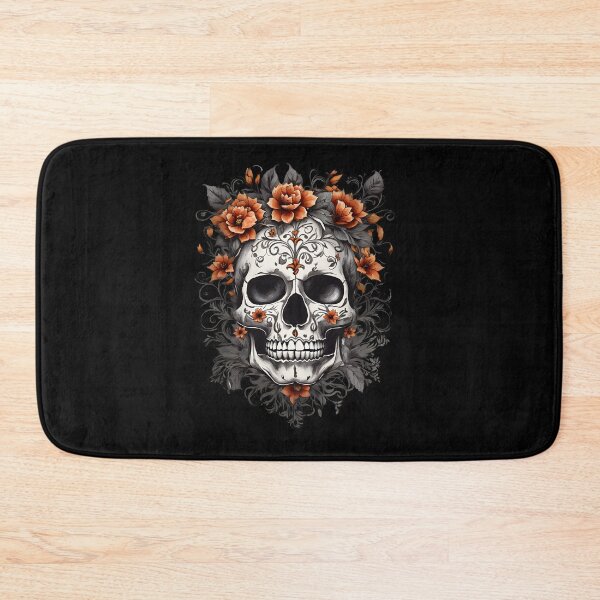 Item preview, Floral Gothic Scull designed and sold by ElCrocodel.