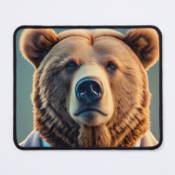 Item preview, bear posing in suit portrait designed and sold by RB Graphics.