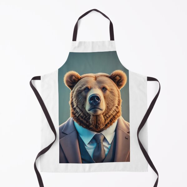 Item preview, bear posing in suit portrait designed and sold by RB Graphics.