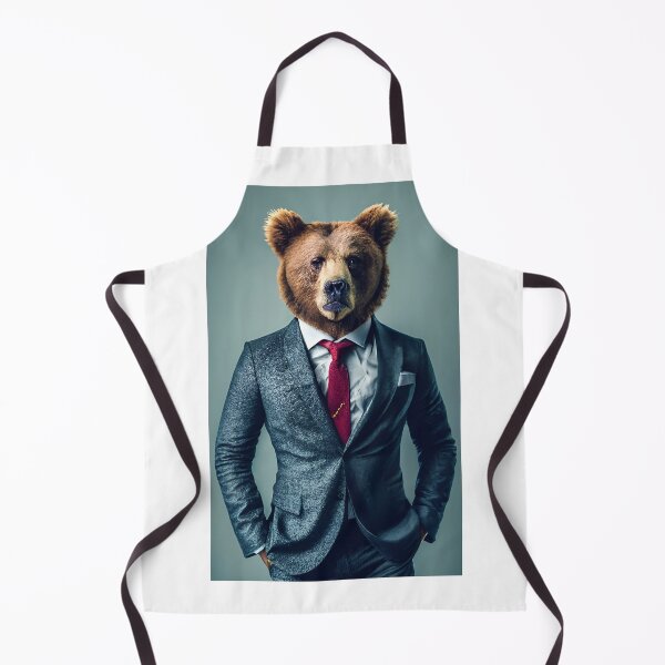 Item preview, bear posing in suit portrait designed and sold by RB Graphics.