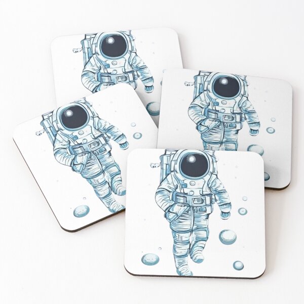 Item preview, Astronaut Exploring Space/Journey Beyond Earth designed and sold by Hubert  GrafikaExpressArtistry.