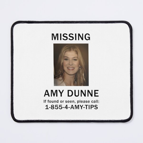 Item preview, Amy Dunne Missing Poster   designed and sold by LarryDMahaffey.