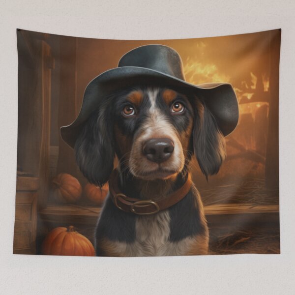 Item preview, Transylvanian Hound In Autumn designed and sold by ZenEverAI.