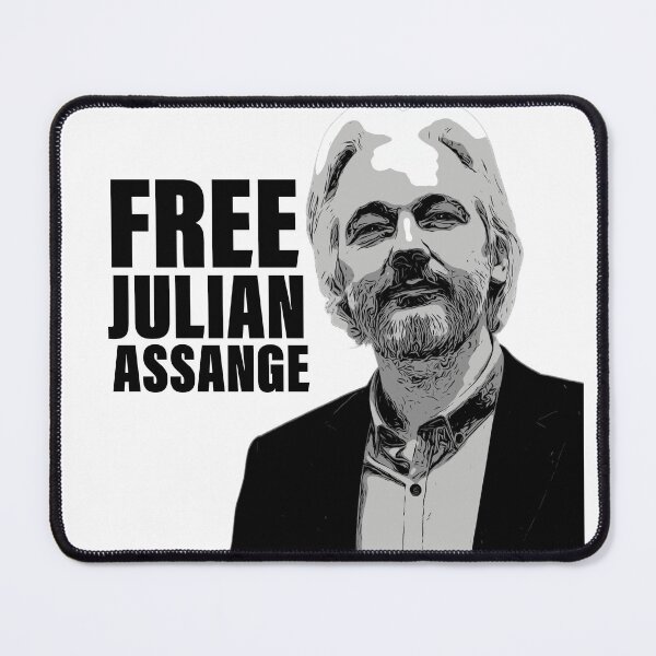 Item preview, FREE JULIAN ASSANGE designed and sold by sourceoflife.