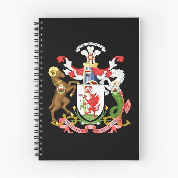Item preview, Cardiff Coat of Arms designed and sold by Hoorahville.