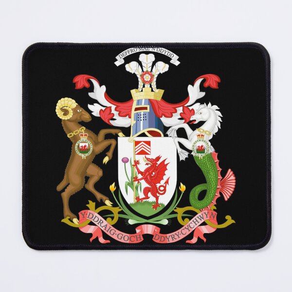 Item preview, Cardiff Coat of Arms designed and sold by Hoorahville.