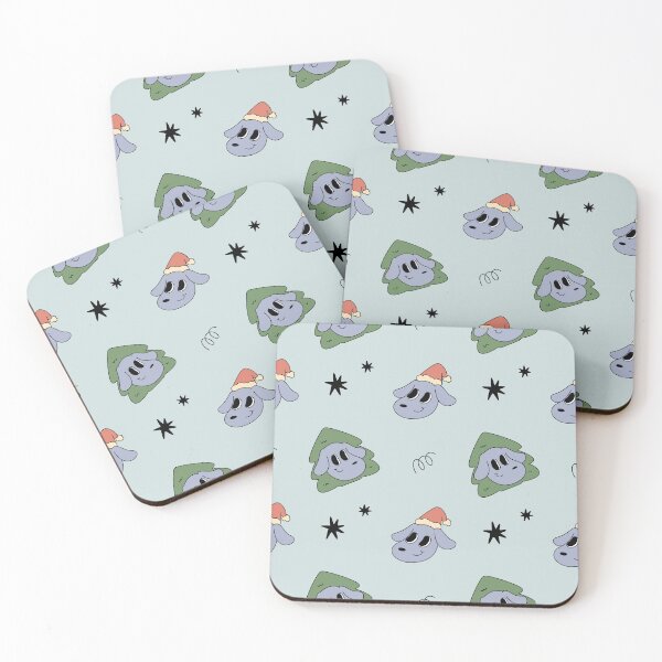 Item preview, Christmas tree santa dog beagle groovy retro cute kawaii smiley xmas pattern  designed and sold by TNwandesignart.