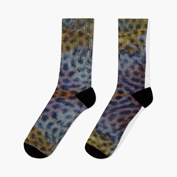 Item preview, Dasyatidae fish Stingray Rainbow Skin Pattern designed and sold by Yellowriversss.