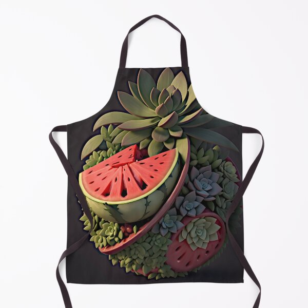Item preview, "Vibrant Watermelon: A 2D Logo Artwork Popping on a Black Background" designed and sold by Best-Art-32.