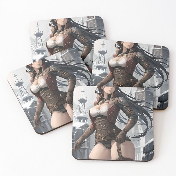 Item preview, Cute frostpunk girl designed and sold by Veendijk.