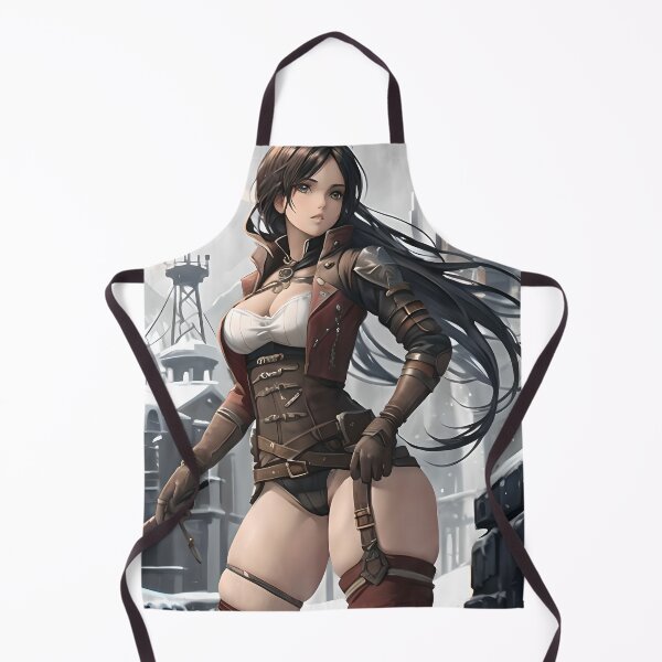 Item preview, Cute frostpunk girl designed and sold by Veendijk.