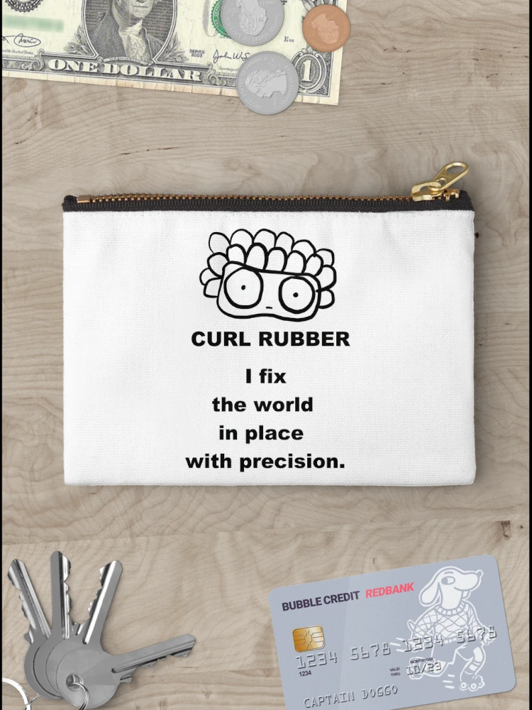 Thumbnail 3 of 4, Zipper Pouch, CURL RUBBER designed and sold by RubberWorld.