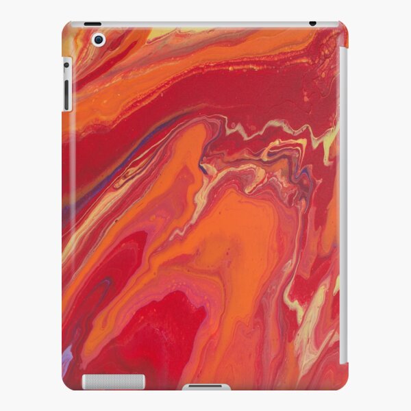 Sunset Geode Acrylic Painting iPad Snap Case