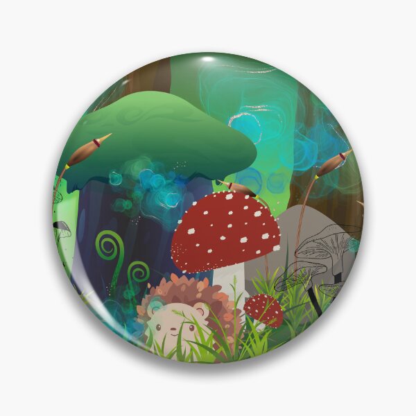 Item preview, A hedgehog in the forest designed and sold by farahmae.