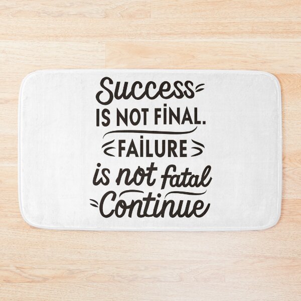Item preview, Courage to Continue: Typography Defying Success and Failure designed and sold by TYPOGraphy-101.