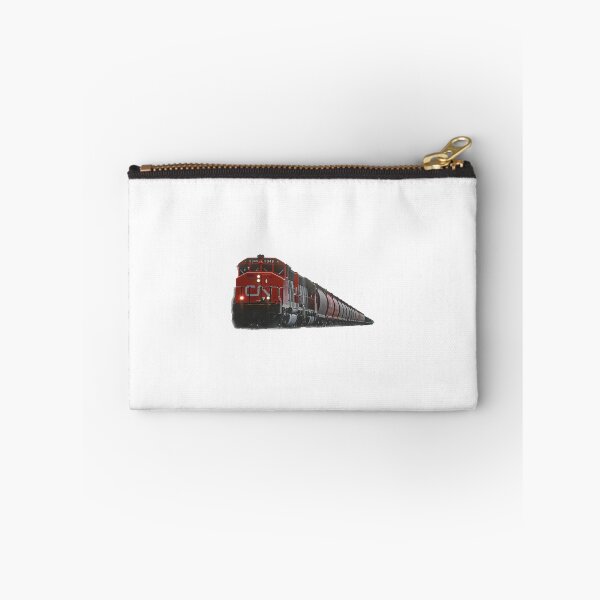 Item preview, Cn trains railway locomotive train lover transportation red locomotive diesel designed and sold by frikitren.