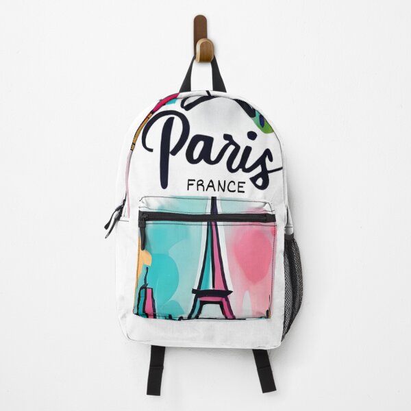 Item preview, Watercolor Colorful Graffiti Art The Eiffel Paris in France designed and sold by D-DigitalArt.