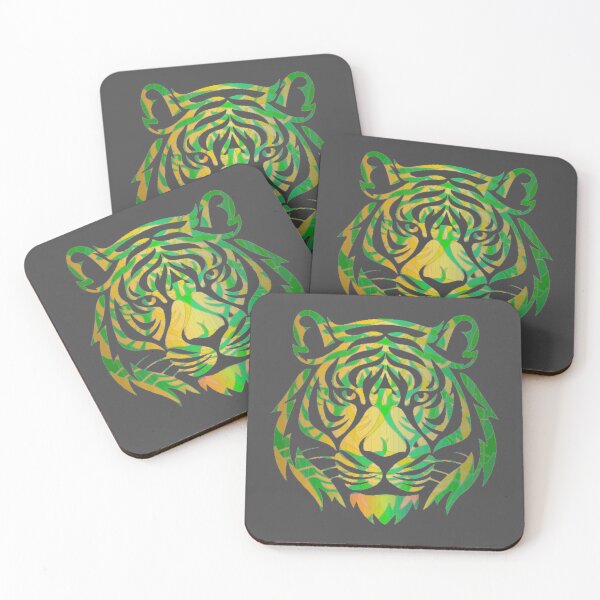 Item preview, Art tiger, portrait designed and sold by Woodoartdesign.