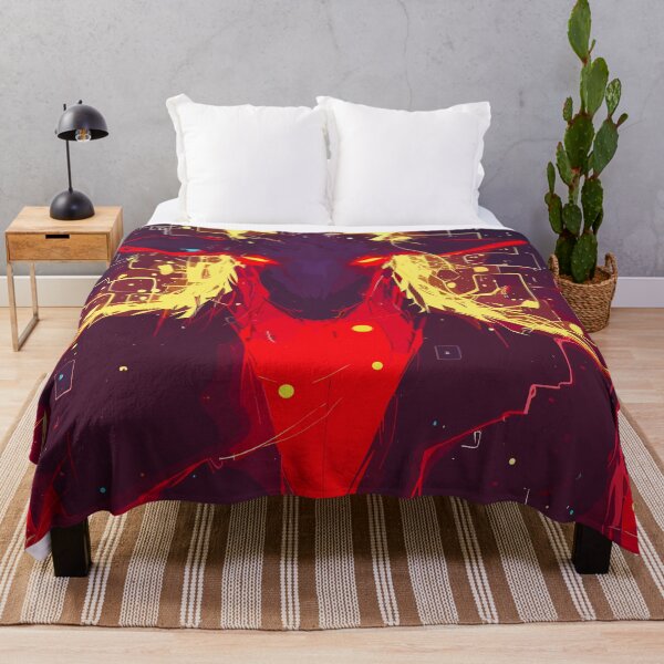 Item preview, Spooky goat on cyberpunk pattern designed and sold by TomFrontierArt.