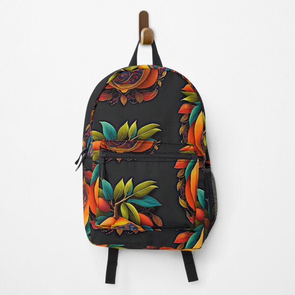 Item preview, "Vibrant 2D Mango Artwork: A Logo That Pops on a Black Background" designed and sold by Best-Art-32.