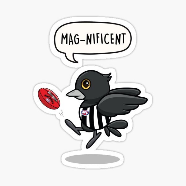 Item preview, AFL Collingwood Magpies - Magnificent designed and sold by LEFDDesigns.