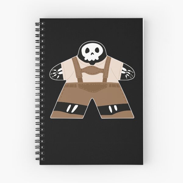 Item preview, Oktober-Meeple Skeleton. Oktoberfest Costume | Gaming Enthusiast T-shirt. Board game meeples in costume designed and sold by Zanda-Nerd-Shop.