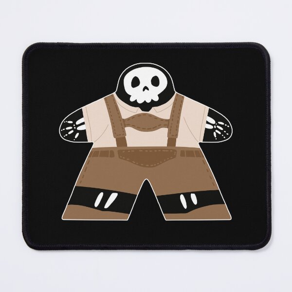 Item preview, Oktober-Meeple Skeleton. Oktoberfest Costume | Gaming Enthusiast T-shirt. Board game meeples in costume designed and sold by Zanda-Nerd-Shop.