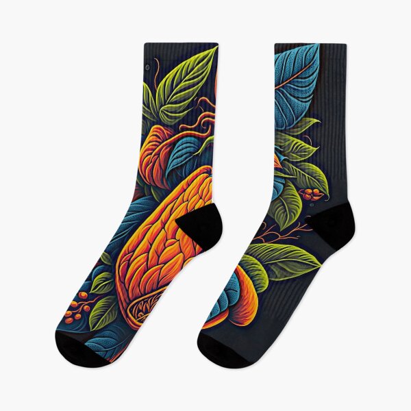 Item preview,  "Harmonious 2D Mango Fruit Logo: A Stunning Black Background Accentuates Vibrant Colors and Artistic Patterns" designed and sold by Best-Art-32.