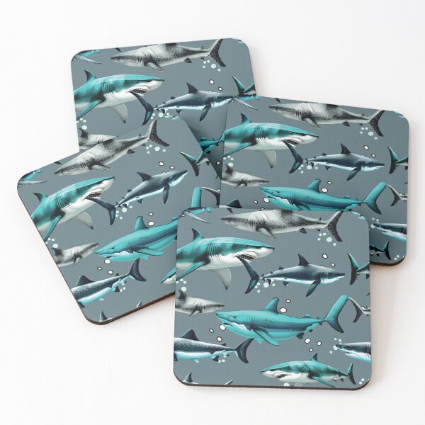 Item preview, Blue shark. Killer shark. designed and sold by Anastasiia Yurevych.