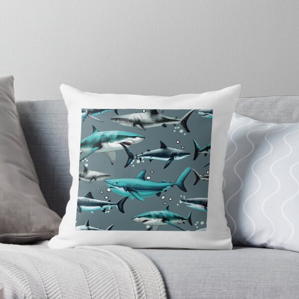 Item preview, Blue shark. Killer shark. designed and sold by Anastasiia Yurevych.