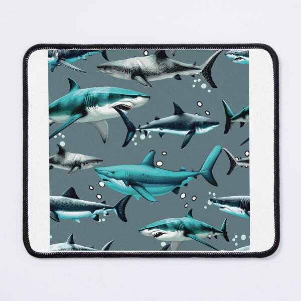 Item preview, Blue shark. Killer shark. designed and sold by Anastasiia Yurevych.